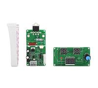 Spot Welder Time Control Module, Digital Display Controller Board with Voltage Compensation, 0-999 Weld Count and Adjustable Strength for DIY Battery Welder (40A)