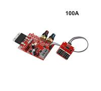 Spot Welding Machine Control Board for 40A/100A SCR with Digital Display, Zero-Crossing Detection, Optocoupler Isolation, Quick Connect Terminals, Compatible with NY-D01, Red