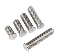 Spot Welding Screw M3 M4 M5 M6 M8 304 Stainless Steel Solder Point Bolt Weld Stud For Capacitor Discharge(16mm,M5-2pcs)