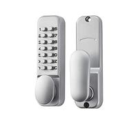 Spotact Mechanical Door Lock Keyless Digital Lock Three Layer Electroplating Casting Anti Corrosion Anti Rust Waterproof Satin Chrome Process