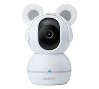 SpotCam BabyCam Wireless Security Camera for baby monitoring,1080P, Lullabies & White Noise, Two-Way Talk, Motion Sound Alert, PT Pan/Tilt, Baby Tracking, with Free Fulltime Cloud Recording