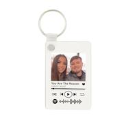Spotify Music Key Ring For Keys Gift Great Custom Boyfriend Girlfriend Dad Mum Present Idea