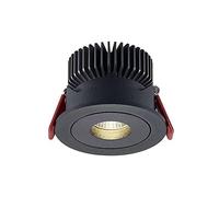 Spotlight,10W/12W Led Recessed Light Round Ultra-Thin High Brightness Led Ceiling Light，CRI≥93 Beam Angle 24° Downlight，Home Business 530Lm Living Room Background Wall Spotligh/5000K/12W/5000K/12W