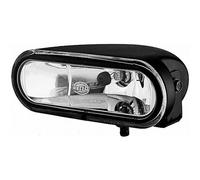HELLA 1FA 008 284-011 Halogen/Halogen-Spotlight - FF 75 - 12V - Oval - Reference number: 12.5 - Bolted - Clear diffusing lens - Lens Colour: Crystal clear - left/right