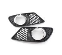 Spotlight Fog Lamps For Benz For C-Class W204 2008 2009 2010 1 Pair Car Front Bumper Fog Light Grille Fog Lamp Grill Cover With Chrome Frame
