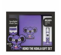 Spotlight Oral Care for Kids KoKo The Koala Gift Set - Made by Dentists | Sonic Toothbrush with Strawberry Toothpaste, 3× Replacement Heads, Floss Picks, Fun Journal & Stickers