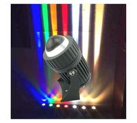 Spotlight LED Beam Light, 10W Remote Rotation Lighting, IP67 Waterproof Outdoor Lights, Exterior Building Exterior SpotLights, for Construction Projects(Yellows,10W(85-265V))