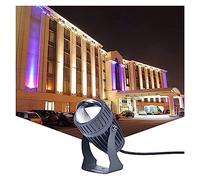 Spotlight Led Beam Light - Led Spot Lights, 10W Outdoor Wall Lamp Landscape Lighting, IP68 Waterproof LED Spotlight Narrow Beam Spotlight, for Garden, Courtyard, Landscape Lighting ( Color : Green , S