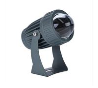 Spotlight Led Beam Light - Outdoor Wall Washer Lights, 10W Narrow Beam Angle Landscape Lights, Building Exterior Wall Lighting Projector Roof Long-Range LED Light(Green,10W(12V))