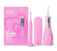 Spotlight Oral Care Signature Gift Set - Made by Dentists | Sonic Pro Electric Toothbrush & Water Flosser with UV-C Sterilisation | Luxury Oral-Care Duo for Deep Clean, Healthier Gums & White Smiles