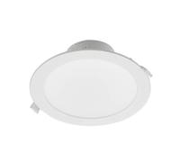 Spotlight Recessed Rida dimmable (Modern) in White Made of Aluminium for e.g. Bathroom (1 Light Source,) from PRIOS | Spotlight, recessed Ceiling wall