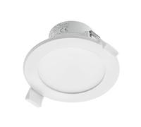 Spotlight Recessed 'Rida' dimmable (Modern) in White Made of Aluminium for e.g. Bathroom (1 Light Source,) from PRIOS | Spotlight, recessed Light, Ceiling Light, Wall Light