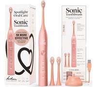 Spotlight Sonic Electric Toothbrush - Made by Dentists | Clinically Proven to Reduce Gum Inflammation & Bleeding by 93% | Removes 9× More Plaque | 70-Day Battery | Rechargeable Adult Toothbrush
