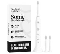 Spotlight Sonic Electric Toothbrush - Made by Dentists | Clinically Proven to Reduce Gum Inflammation & Bleeding by 93% | Removes 9× More Plaque | 70-Day Battery | Rechargeable Adult Toothbrush