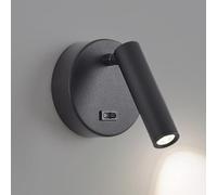 Spotlights Wall Sconce As Bedside Reading Light, 3W LED Wall Mount Light with On/off Switch, 350° Rotatable Wall Lamps for Indoor Bedroom Study Room Corridor Hallway