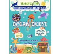 Spotlings Club Search & Find Book For Kids: Ocean Quest Hidden Pictures Book for Kids, Spot the Odd & Learn Fun Ocean Facts - Perfect for Family ... & Travel (Spotlings Club Books for Kids)