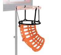 SPOTRAVEL Basketball Rebounder, 360° Rotatable Basketball Return Attachment with 4 Hooks, Basketball Trainer Return System for Shooting Practice
