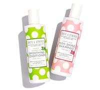 Spots & Stripes - Happy Hair High Shine Shampoo and Tangle Wrangler Smoothing Conditioner for Girls, Leaves Hair Smooth, Sweet-Smelling, and Shiny, Silicone and Sulphate Free (2 x 250ml)