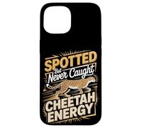 Spotted But Never Caught Cheetah Energy Runner Case for iPhone 15