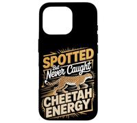Spotted But Never Caught Cheetah Energy Runner Case for iPhone 16 Pro