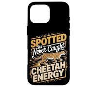 Spotted But Never Caught Cheetah Energy Runner Case for iPhone 16 Pro Max