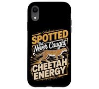 Spotted But Never Caught Cheetah Energy Runner Case for iPhone XR