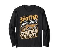 Spotted But Never Caught Cheetah Energy Runner Long Sleeve T-Shirt