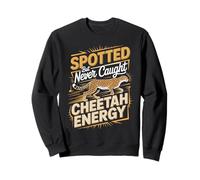 Spotted But Never Caught Cheetah Energy Runner Sweatshirt