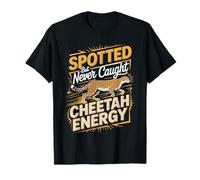 Spotted But Never Caught Cheetah Energy Runner T-Shirt
