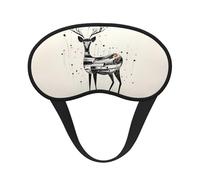 Spotted Deer Full-Coverage Sleep mask Full-Coverage Sleep mask Relaxing Stress-Free Nighttime Eye mask