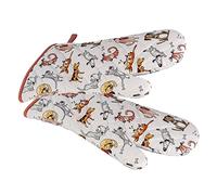 SPOTTED DOG GIFT COMPANY Oven Gloves Heat Resistant Oven Mitts Potholders for Grilling, Cooking, Baking, Microwave - Cute Funny Dog Themed Kitchen Accessories and Gifts for Dog Lovers Women Men