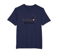 Spotted & Fabulous: Chic Retro Diva Style T-Shirt, Men's Big and Tall, Navy, 6X Tall