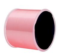 Spotted Fishing Line 120m Invisible Fishing Line Speckle Fluorocarbon Coating 0.20mm-0.50mm 4.13LB-34.32LB Super Strong Spotted for River(Pink,2.0)