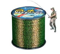 Spotted Fishing Thread - Camouflage Monofilament Invisible Nylon Lines - High-Strength, Fast Sinking Nylon Thread for Craft Projects, & Saltwater