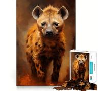 Spotted Hyena 1000 Pieces Jigsaw Puzzles for Teenagers Brain Skill Leisure Time Exact Edge Thoughtful Gift 38x52cm
