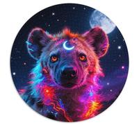 Spotted Hyena Jigsaw Puzzles Puzzles for Adults Kids. 1000 Piece Animal Whimsical Challenge Toy Educational Games Home Decoration for Adults& Kids Age 14 Years Up 1000pcs (67.5x67.5cm)