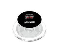 Spotted Lanternfly Bad Decision Wings PopSockets PopGrip for MagSafe