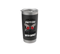 Spotted Lanternfly Bad Decision Wings Stainless Steel Insulated Tumbler