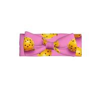 Spotted passion fruitBow headband, patterned baby bow hair accessory, suitable for newborns, infants, and everyday wear