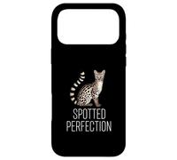 Spotted Perfection Elegant Genet Cat Lover Case for iPhone 17 Pro Max