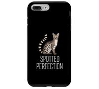 Spotted Perfection Elegant Genet Cat Lover Case for iPhone 7 Plus/8 Plus