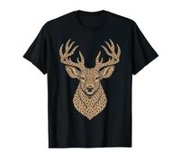 Spotted Predator Deer Buck Antlers Wildlife Hunter Value Graphic T-Shirt