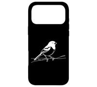 Spotted Towhee Line Art Birdwatcher Case for iPhone 17 Pro Max