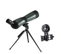 Spotting Scope 20-60x60 HD Zoom Monocular Telescope Bak4 Prism Waterproof Anti-Fog With Tirpod For Shooting BirdWatching Camping(B)