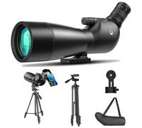 Spotting Scope 25-65x75mm - URBANCOAST Portable Spotting Scopes with Full Size Tripod, Carrying Bag, and Scope Phone Adapter - Ideal for Bird Watching