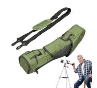 Spotting Scope Case - Shockproof Protective Storage Carrier with Tailored Foam Interior, Heavy Duty Multifunctional Hard Shell Container Design | Organized Travel Bag for Telescope