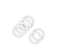 spottle® Glass Water Bottle Sealing Rings - Food-Grade Silicone Gaskets for Stainless Steel & Bamboo Lids, Leakproof (Pack of 6)