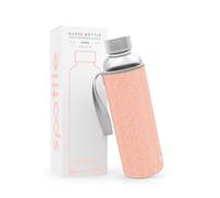 spottle Glass Water Bottle with Neoprene Sleeve, Borosilicate Drinking Bottle - Dishwasher Safe, Suitable for All Beverages, BPA free, 550ml