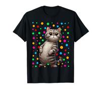Spotty 2026 Funny Cat Dotty Spots Kids Boys Girls T-Shirt