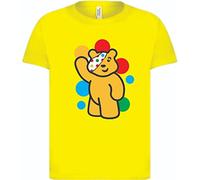Spotty Bear Kids Charity T-Shirt | Fun Colorful Dots Design | Unisex Tee for Boys & Girls | Cute Bear Top for School Events & Fundraising Day